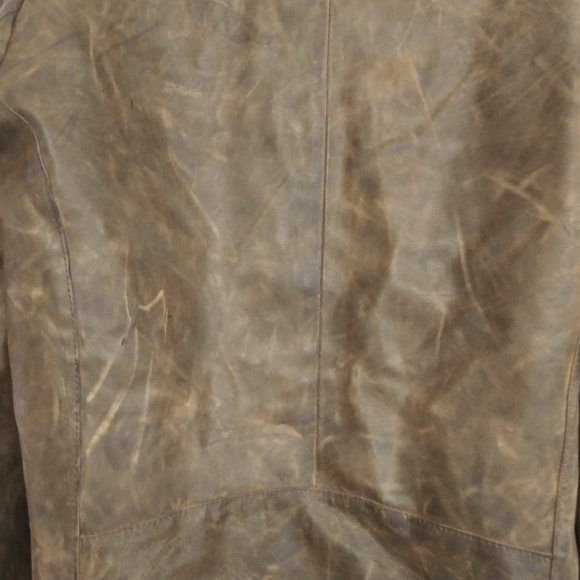 Johnny Florence Distressed Leather Jacket - Picture 3 of 7